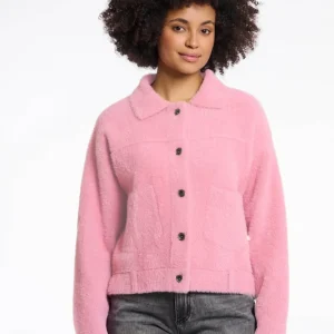 Rino&Pelle Teddyjacken Cotton Candy