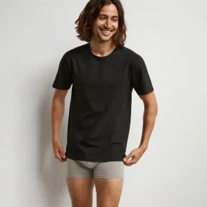 2er-Pack schwarze T-Shirts mit Rundhals und Wärmeregulierung - Regul'Activ