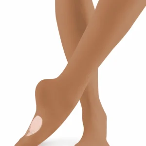 Bloch Mädchen/Frauen Ballett-Strumpfhosen mit Ballenloch